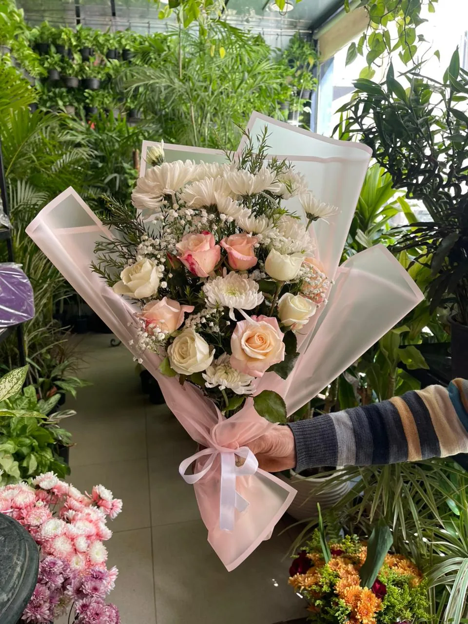 Pink Garden Bouquet