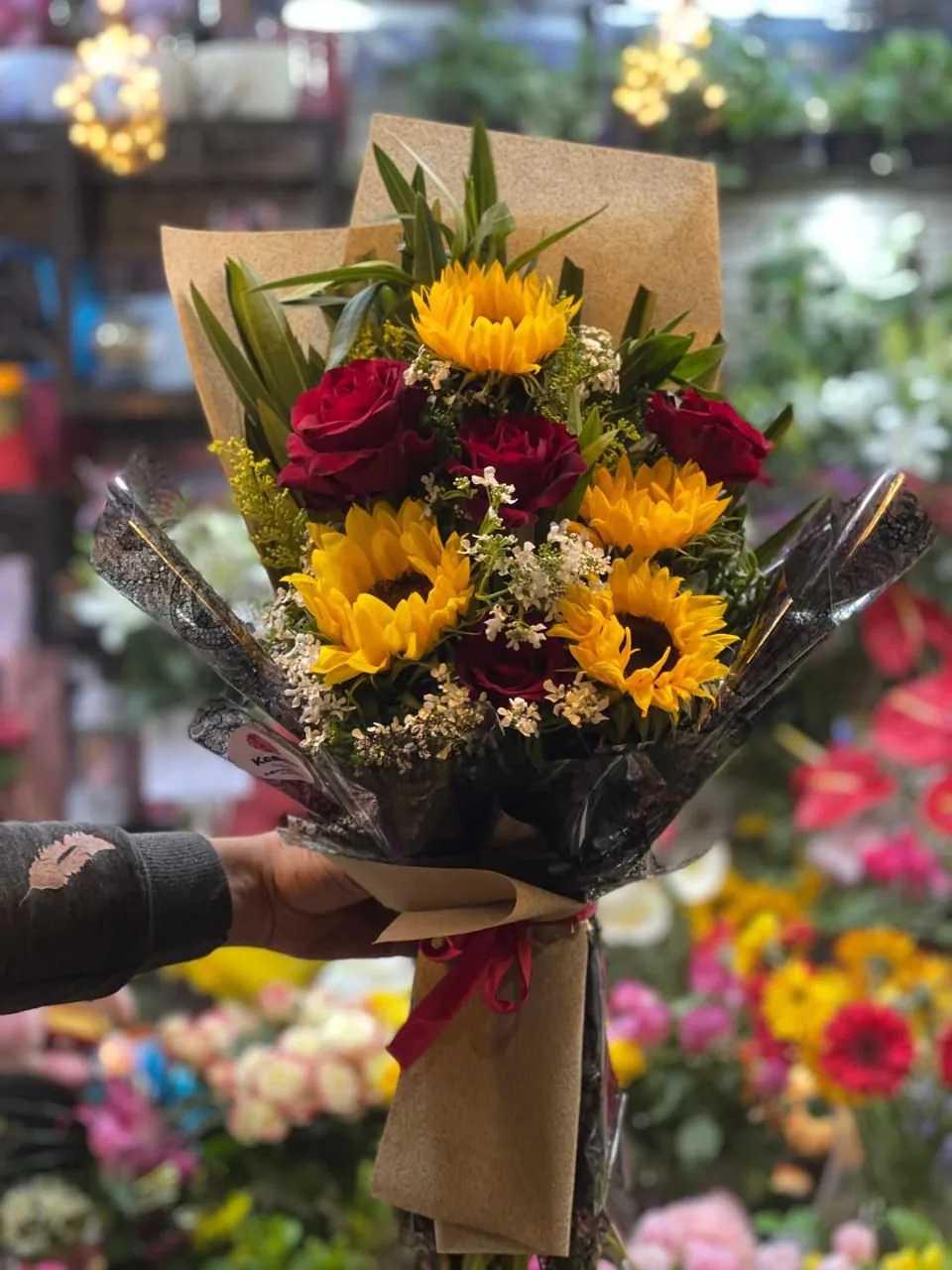 Crimson Romance Bouquet